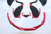 PANDIESTA JAPAN 熊猫 連獅子 歌舞伎 刺繍 長袖Tシャツ / 白 Mサイズ パンディエスタ パンダ_画像6