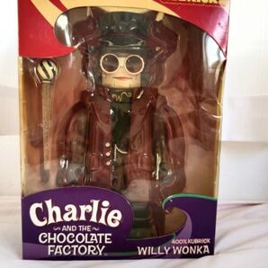 希少 400%KUBRIC チャーリーとチョコレート工場 ウィリーウォンカ フィギュア ジョニーデップ メディコムトイ レア