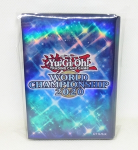  Yugioh WCS 2020 рукав нераспечатанный 100 листов ввод World Championship 