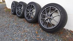 BBS RI-A021 18インチ 4本セット　7.5j　 ET48 PCD100 インプレッサ 225 45 18