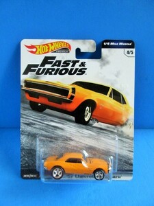 HW PREMIER FAST & FURIOUS 1/4 MILE MUSCLE '67 CHEVROLET CAMARO