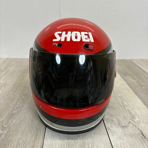 16 SHOEI TASK-FIVE KEVLAR AND FIBERGLASS フルフェイスヘルメット　Kawasaki Lサイズ　ジャンク