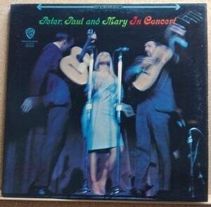 LP(2枚組,US盤,2WS-1555,モダンフォークグループ) ピーター・ポール＆マリー / Peter,Paul And Mary In Concert【同梱可能６枚まで】060122