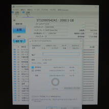 【検品済み】Seagate 2TB HDD ST32000542AS (使用21348時間) 管理:ヒ-44_画像3