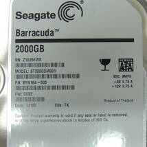 【検品済み】Seagate 2TB HDD ST2000DM001 (使用11743時間) 管理:ヒ-81_画像4