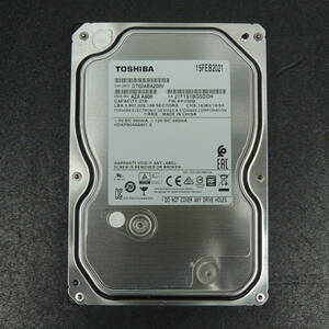 【検品済み】TOSHIBA 2TB HDD DT02ABA200V (使用9312時間) 管理:ヒ-95