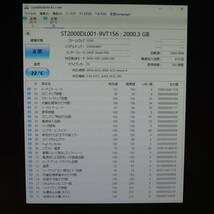 【検品済み/使用200時間】Seagate 2TB HDD ST2000DL001 管理:b-25_画像2