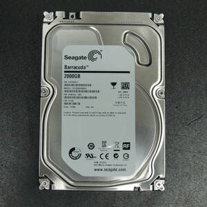 【検品済み/使用168時間】Seagate 2TB HDD ST2000DM001 管理:b-73