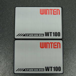 【2台まとめ売り/検品済み】WINTEN SSD WT100 120GB WT100-SSD-120GB (使用時間：509h・1496h) 管理:c-81
