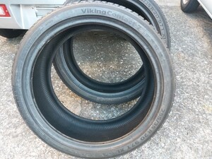 255/ 35R20 97T XL コンチネンタル スタッドレスタイヤ　Ｃontinental Viking Contact ７　バイキングコンタクトセブン中古2本セット1618