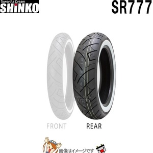 150/80B16 M/C 77H WW TL SR777 rear tube less sinko-shinko tire american 