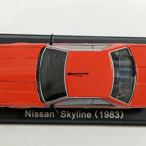 アシェット 国産名車コレクション 1/43 日産 スカイライン RS ターボ R30 1983の画像7