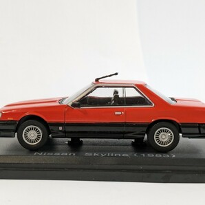 アシェット 国産名車コレクション 1/43 日産 スカイライン RS ターボ R30 1983の画像4