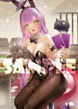 「BUNNY HOLIC 2」TOHOORIN Vtuber　同人誌　獅白ぼたん 百鬼あやめ　イラスト集/ Ｂ５ 36p_画像7