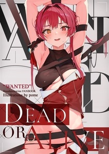 「WANTED」POMESAURUS　POMESAURUS　Vtuber 同人誌 イラスト集　ホロライブ　宝鐘マリン　B5 24p