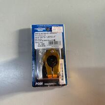 Posh ハンドルブレースクランプ 22.4mm ボルト付き 新品、未使用品。ゴールド_画像1