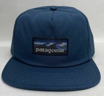 パタゴニア ボードショーツ ラベル ファンフェアラー キャップ pataginia CAP 38278 TIDB ブルー系_画像2