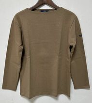 セントジェームス ウエッソン 無地 T3サイズ 長袖 Tシャツ カットソー HAMAC ダークベージュ SAINT JAMES OUESSANT SOLID_画像1