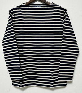 セントジェームス T5サイズ ウエッソン ボーダー 長袖 Tシャツ NAVY×ECRU ネイビー×生成 SAINT JAMES OUESSANT BORDER