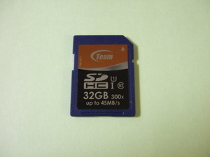 【Team】　SDHC Class10　SDカード 32GB