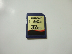 【KINGMAX】　SDHC Class10　SDカード 32GB