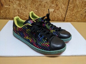 adidas STAN SMITH アディダス　スタンスミス　25cm レインボーウーブン　カラフル　マルチカラー