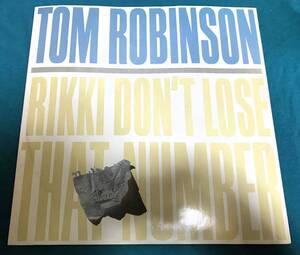 12”●Tom Robinson / Rikki Don't Lose That Number UKオリジナル盤 TRT 2