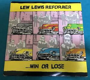 7”●Lew Lewis Reformer / Win Or Lose UKオリジナル盤 Stiff Records SEEZ 16 パブロック PUB ROCK 