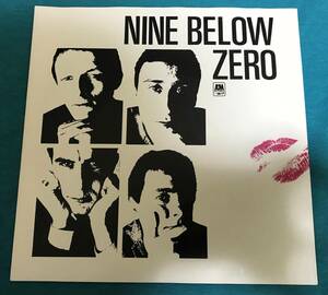 7~*Nine Below Zero / Wipe Away Your Kiss UK original record AMS 8210pa block PUB ROCK 9 Below Zero