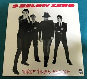 7”●9 Below Zero / Three Times Enough UKオリジナル盤 AMS 8110 カラー盤 イエロー盤 パブロック PUB ROCK Nine Below Zero