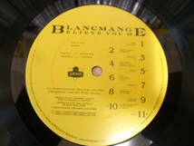 LP●BLANCMANGE / Believe You Me UKオリジナル盤LON LP10_画像3
