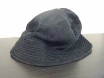 Z リバーシブルキャップ Z レディース・メンズ　バケットハット 黒色帽子　サイズ５６cm〜５８cm　キャップ　帽子_画像6