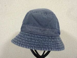 Z GAP Z ギャップ　男の子　リバーシブルキャップ　バケットハット　サイズ５３cm〜５４cm　キャップ　帽子　デニム＆チェック柄