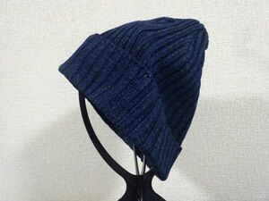 ≡ BEAMS ≡ ビームス　レディース・メンズ　紺色帽子　サイズ５７cm〜５９cm　キャップ　帽子　コットン帽　日本製