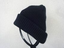 ↑ THRASHER ↓ TRYON　メンズ　編み込みニット帽　黒色帽子　サイズ５７cm〜５９cm　キャップ　帽子　ハット_画像3