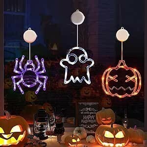 現品限り！ハロウィン 飾り LED ライト カボチャ Halloween装飾 かぼちゃ お化け 蜘蛛 セット イルミネーション パンプキン 電池式