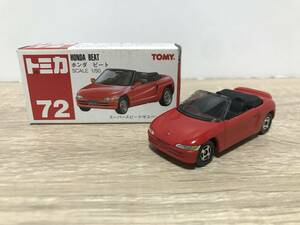 トミカ 赤箱　72－2　ホンダ　ビート　箱付