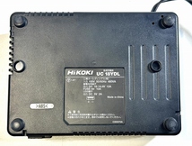 中古電動工具3点 HiKOKI(ハイコーキ) 急速充電器 UC18YDL、バッテリー BSL36B18、ドライバー プラケース WH36DA用_画像10