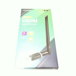 【1円オークション】 EDUPLINK WiFi 無線LAN 子機 1300Mbps USB3.0 WIFIアダプター デュアルバンド TS01A002399