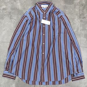 新品 タグつき 超希少　COMME des GARCONS SHIRT コムデギャルソンシャツ　■川久保玲　■ストライプ　■長袖シャツ　■コレクション