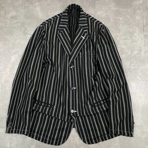 超希少　COMME des GARCONS HOMME コムデギャルソンオム ■AD2001 田中オム ■刺繍 染色加工 ドッキング ■ジャケット ■セットアップ可3