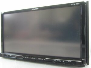 [G01:A4]※難あり イクリプス メモリーナビ AVN-Z03i フルセグ DVD Bluetoothオーディオ 地図データ2013年