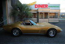 '71 CORVETTE CONV ファクトリーオリジナルペイント”WARBONNET YELLOW"350ci TH350 AT AC PS PB オートマチック エアコン付_画像8