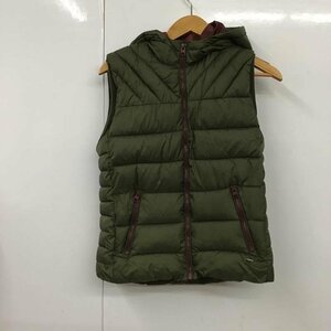 ZARA inscription less Zara the best the best down vest no sleeve cut and sewn Zip up jacket Vest khaki / khaki / 10102078