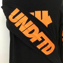 UNDEFEATED L アンディフィーテッド Tシャツ 長袖 Champion ロンT T Shirt 黒 / ブラック / 10102297_画像7