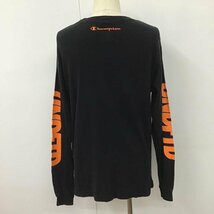 UNDEFEATED L アンディフィーテッド Tシャツ 長袖 Champion ロンT T Shirt 黒 / ブラック / 10102297_画像2