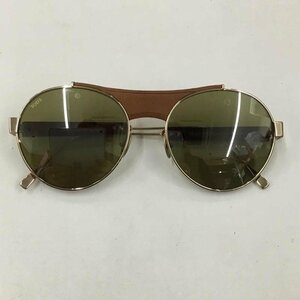 TOD'S 表記無し トッズ めがね・サングラス サングラス TO216 ミラーレンズ レザー Sun Glasses 10102868