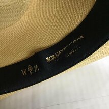WACKO MARIA 表記無し ワコマリア 帽子 ハット 東京HAT ROCKERS パナマハット Hat 10102454_画像7