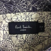 Paul Smith JEANS S ポール・スミス ジーンズ シャツ、ブラウス 半袖 半袖シャツ カラーシャツ 半袖カットソー 総柄シャツ 10102948_画像8