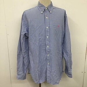 RALPHLAUREN L ラルフローレン シャツ、ブラウス 長袖 Shirt Blouse 白 / ホワイト / X 水色 / ライトブルー / 10103254